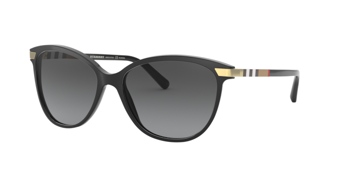 New Authentic Burberry BE4306 3001 Black Sunglasses NEW AUTHENTIC BURBERRY BE4306 3001 BLACK SUNGLASSES | eBay main image 2