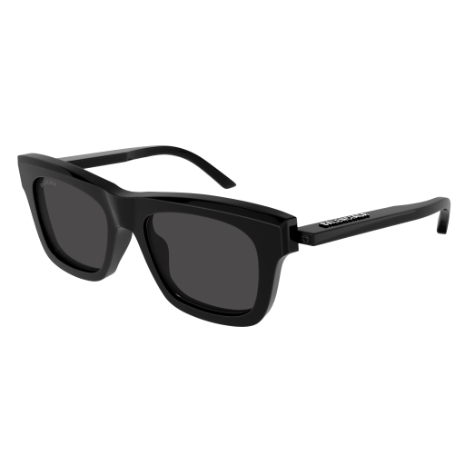 Balenciaga BB0161S 001 Sunglasses Women\'s Black/Grey Square Shape 52-19-150 Balenciaga BB0161S 001 Sunglasses Women main image 2