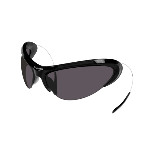 NEW BALENCIAGA BB0232S 001 BLACK UNISEX SUNGLASSES BALENCIAGA EYEWEAR Balenciaga Bb0232s Unisex Black Oversize Sunglasses – Otticanet main image 2