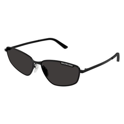 NEW BALENCIAGA BB0277S 001 UNISEX BLACK SUNGLASSES Balenciaga® BB0277S Rectangular Sunglasses - EuroOptica main image 4