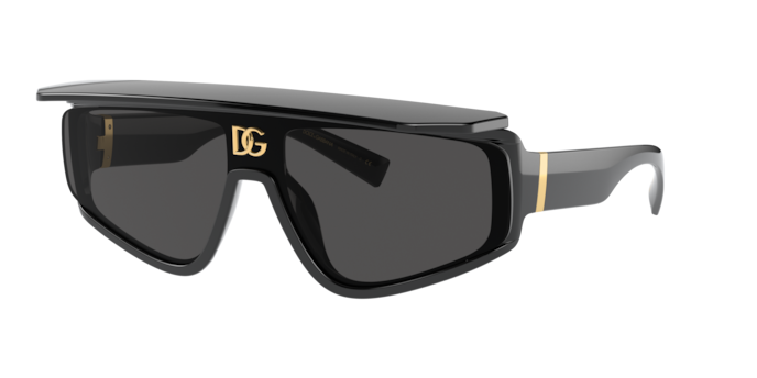 Dolce & Gabbana DG6177 501/87 Black Sunglasses for Man  display picture 1