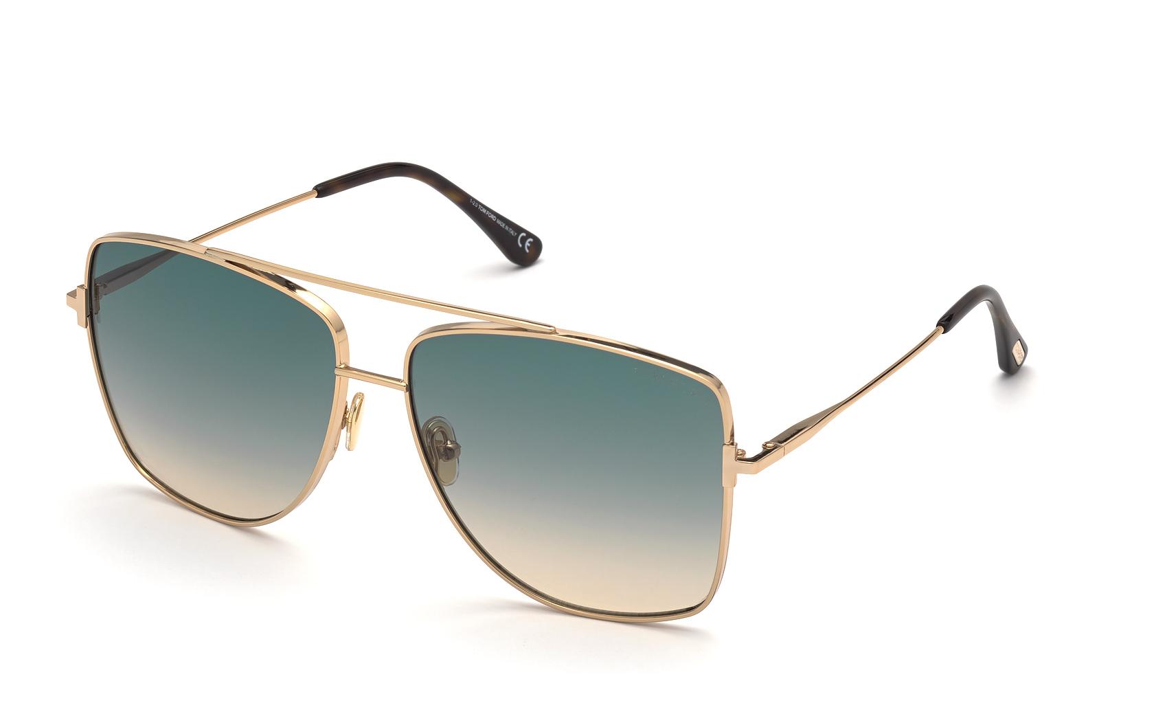 Tom Ford “Reggie” Gold Frame Sunglasses - Gorgeous! Tom Ford Reggie FT0838 28W - Sunglasses for Woman – LookerOnline main image 2