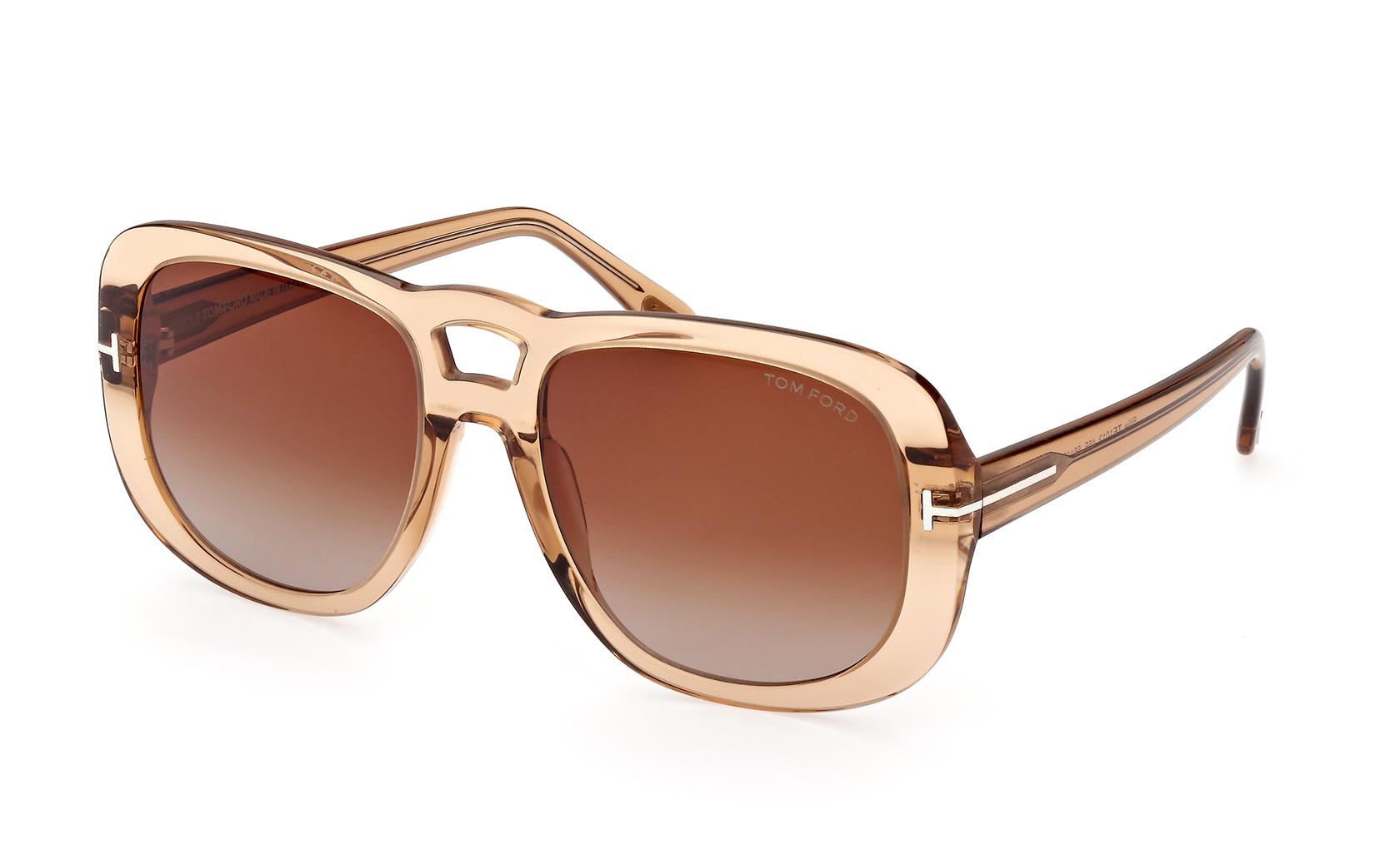 NEW TOM FORD TF1012 45F WOMEN SUNGLASSES TOM FORD BILLIE FT1012 45F EYEWEAR NEW FT1012/S 45F TOM FORD BILLIE TF1012 45F WOMEN BROWN  main image 4