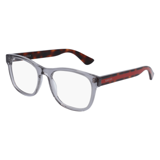 NEW Gucci GG0004O Unisex Grey Transparent Eyeglasses Frames 34-008130_f.jpg main image 4
