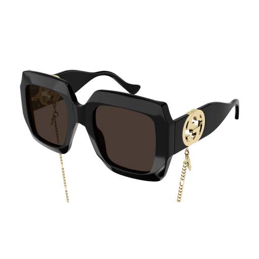 Gucci GG1022S 005 Black Sunglasses for Woman – LookerOnline display picture 3