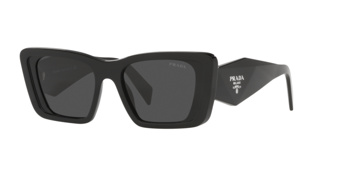 Prada PR 08YS 1AB5S0 Sunglasses Black for Woman – LookerOnline display picture 3