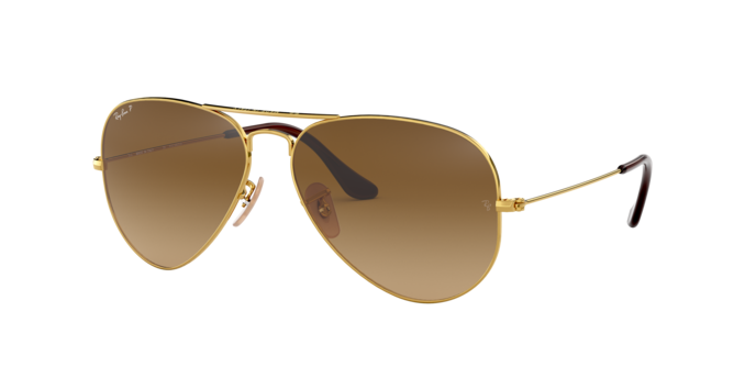 Ray-Ban Aviator RB3025 001/M2 Arista Gold Sunglasses for Men and