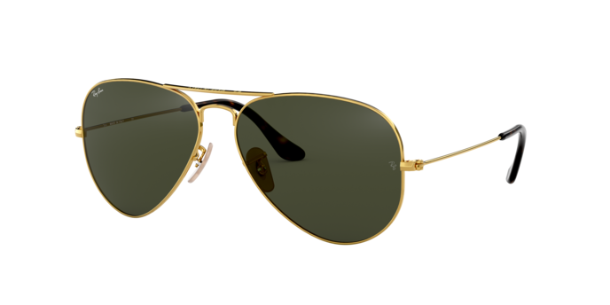 Ray-Ban Aviator RB3025 181 Arista Gold Sunglasses for Men and