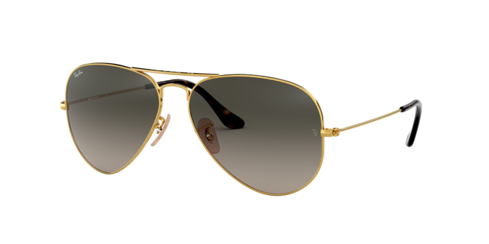 Ray-Ban Aviator RB3025 181/71 Arista Gold Sunglasses for Men  display picture 2