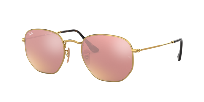 Aviator Occhiali Ray Ban Hexagonal Rosa Ray-Ban Hexagonal RB3548N
