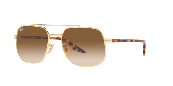 Ray-Ban RB3699 001/51 Arista Gold Sunglasses for Men and Women