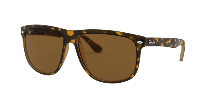 Ray-Ban Boyfriend Sunglasses Polorized Light Havana RB4147 710/57 BOYFRIEND Sunglasses in Light Havana and Brown - RB4147  main image 3