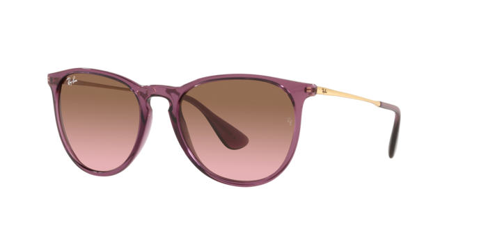 Ray-Ban Erika RB4171 659114 Transparent Violet Sunglasses for