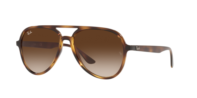 Ray-Ban RB4376 710/13 Havana Sunglasses for Men and Women  display picture 1