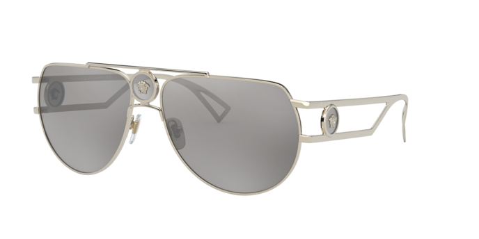 Versace VE2225 12526G Pale Gold Sunglasses for Man  display picture 3