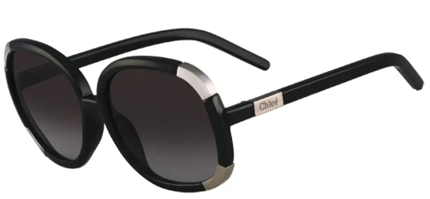 CHLOE SUNGLASSES WOMAN BLACK CL2119-001 Chloé Chloe Plastic Sunglasses CL2119-001 Black ref  main image 4