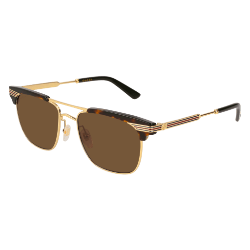 Gucci GG0287S 003 Havana Sunglasses for Man – LookerOnline