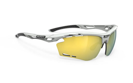 Rudy Project Propulse Light Grey Rp Optics Ml Yellow Sunglasses