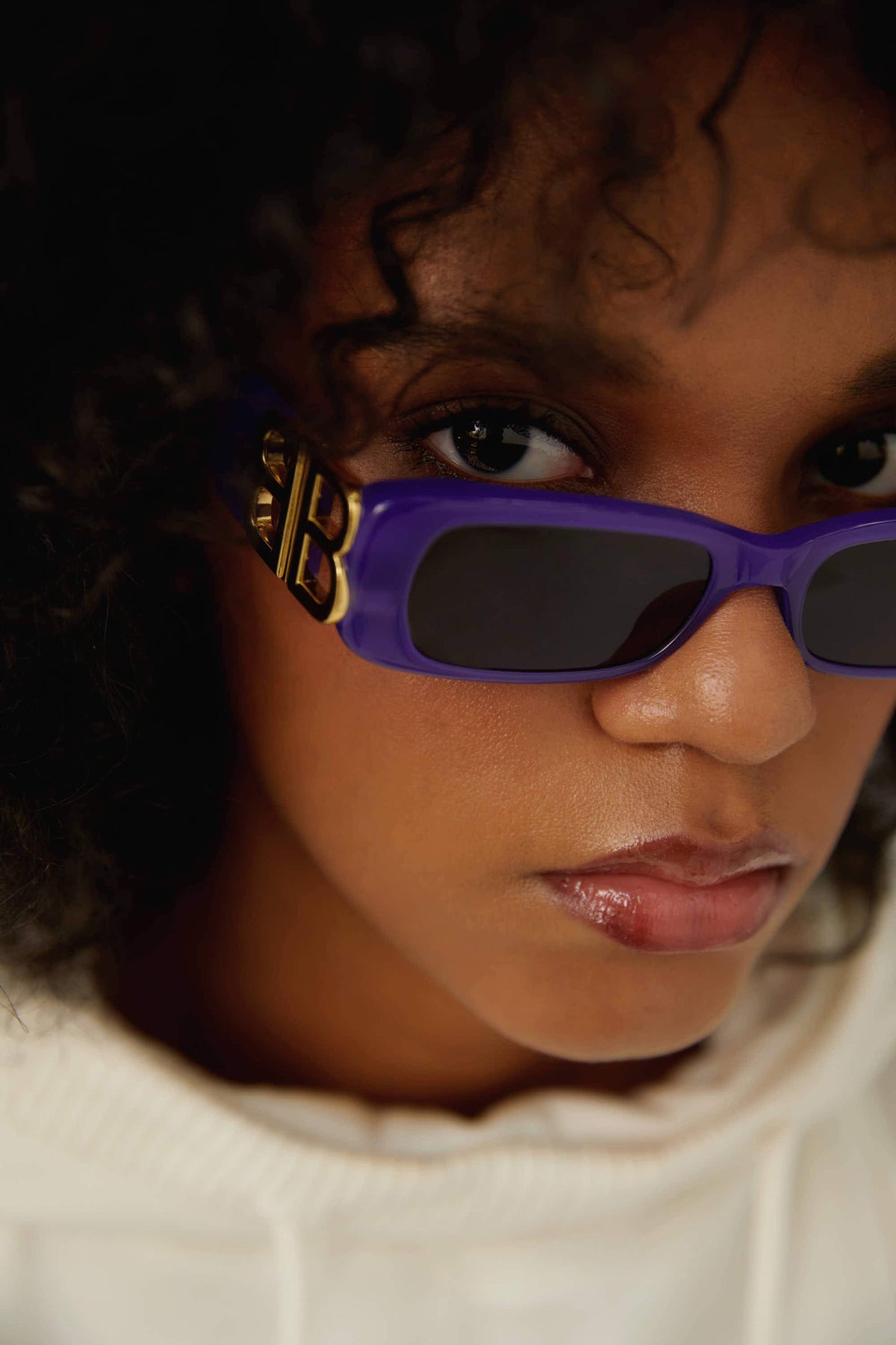 BALENCIAGA SUNGLASSES FROM THE DYNASTY COLLECTION, WORN BY MANY INFLUENCERS Balenciaga dynasty eyewear campaign from 2023 main image 4