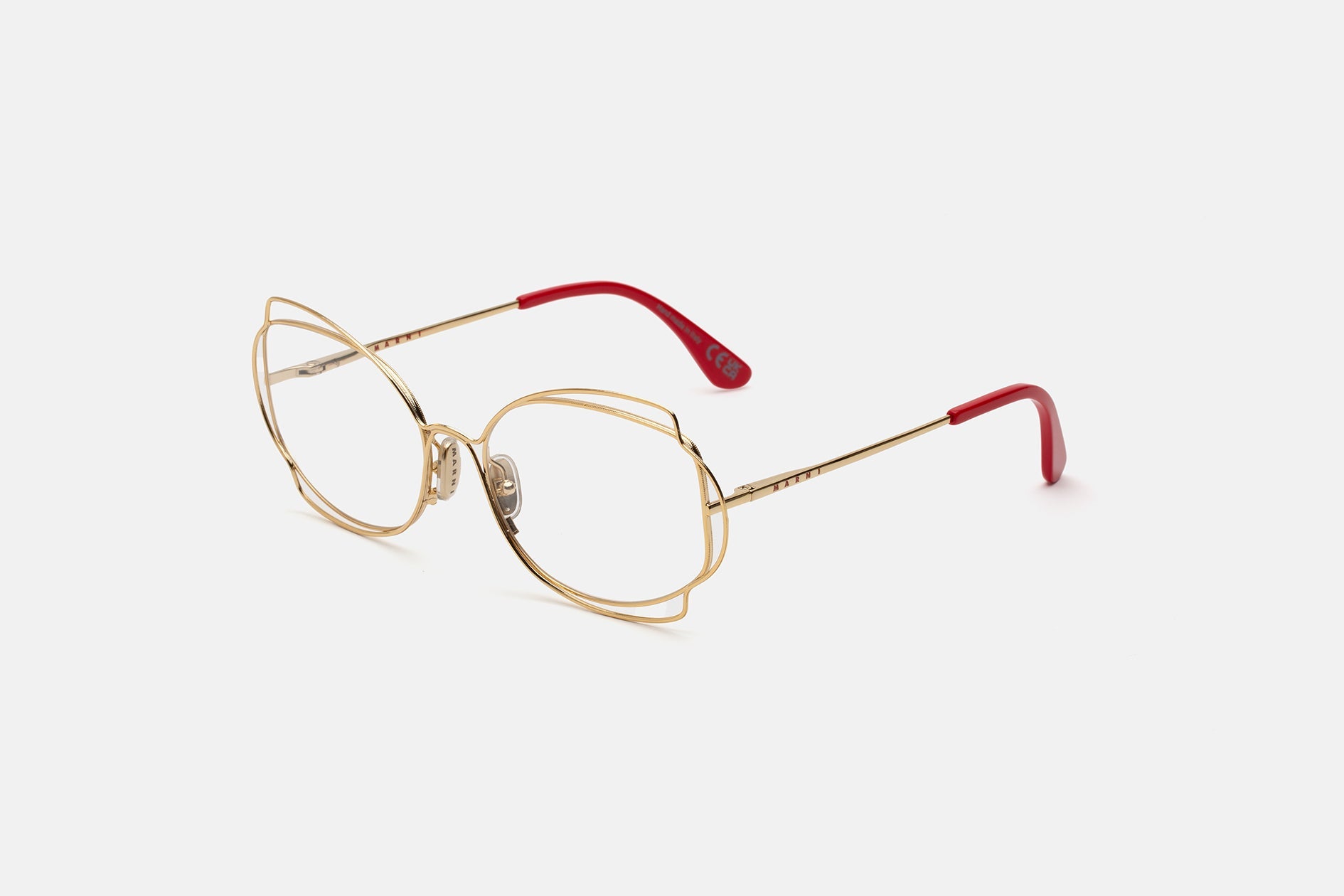 Marni Route Of The Sun Optical Gold