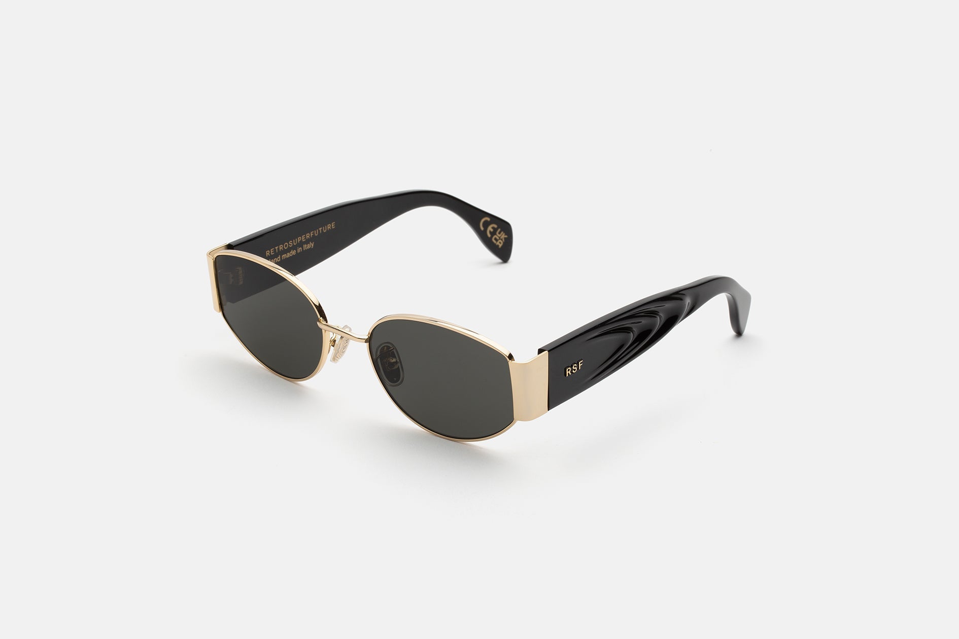 RetroSuperFuture Z Black TAS - Unisex Sunglasses - LookerOnline
