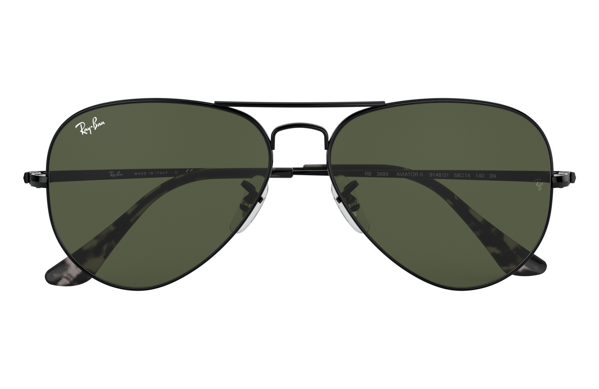 Ray-Ban RB3689 AVIATOR METAL II 914831
