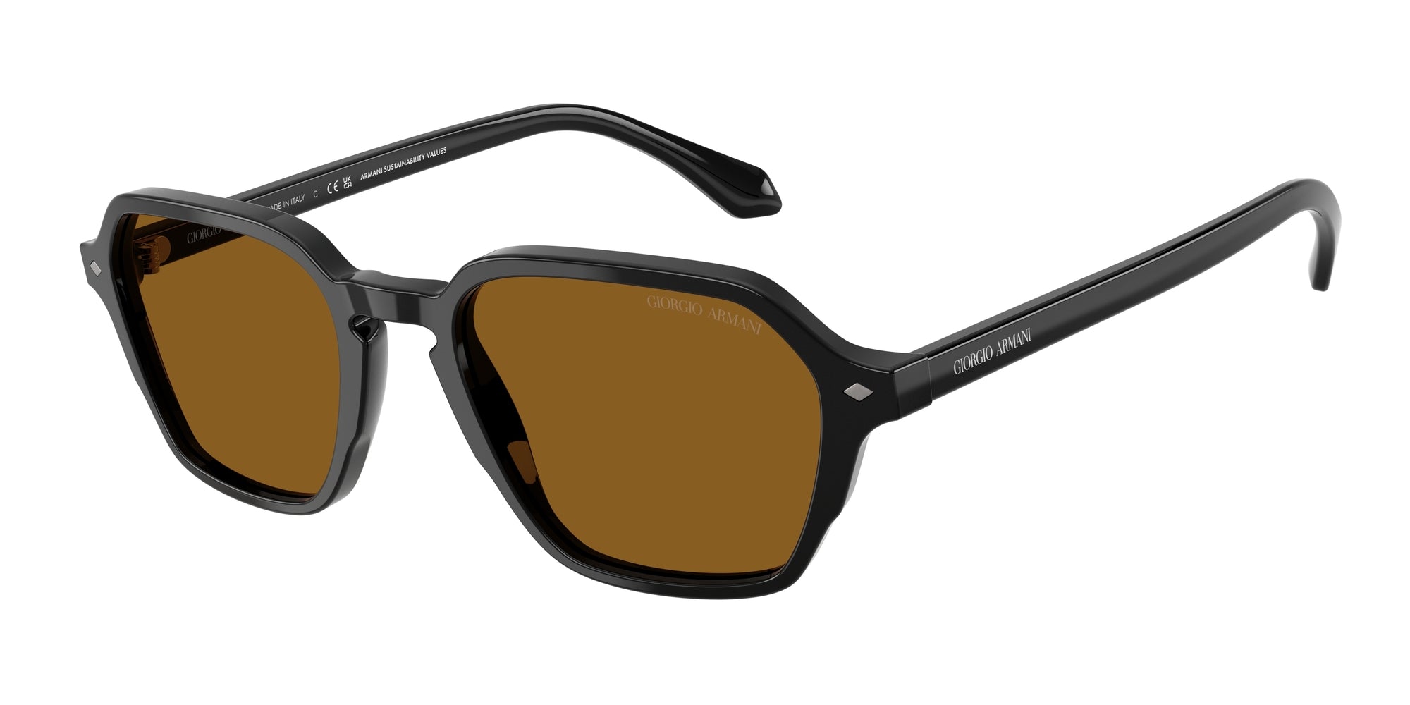 Giorgio Armani AR8219U 58758T Black for Man - LookerOnline