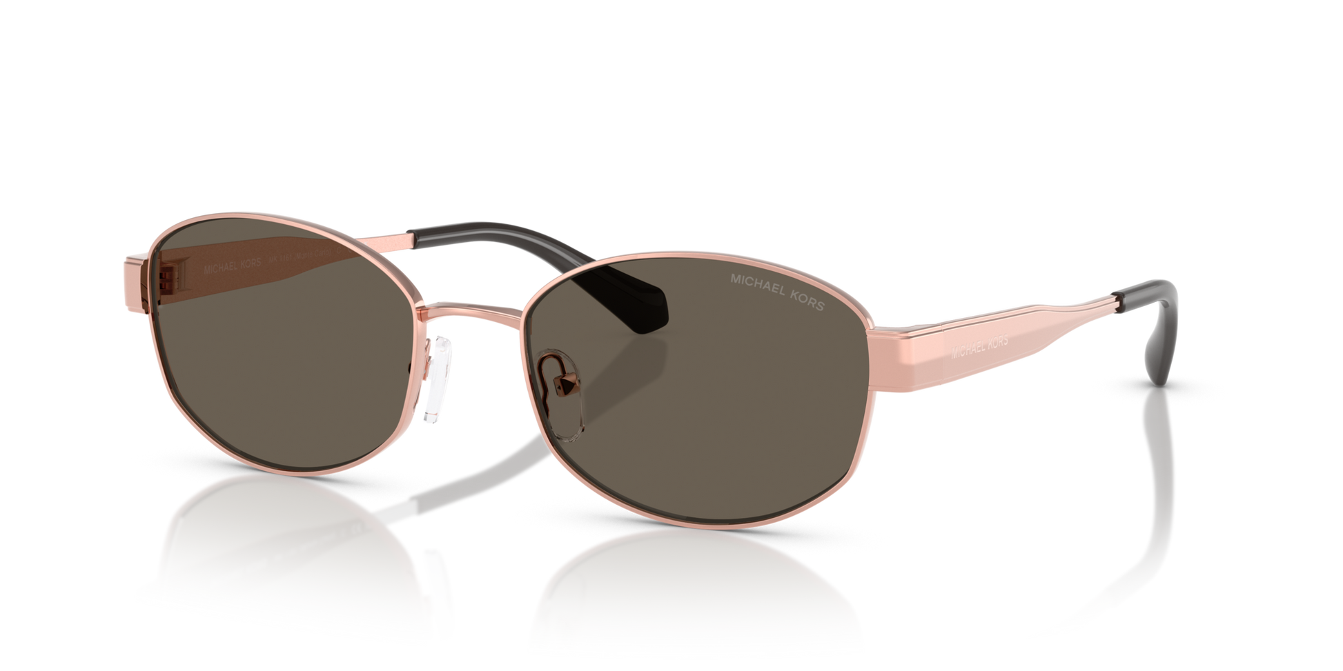mk goggles Michael Kors Monte MK1161 1108/3 Rose Gold Sunglasses for Woman