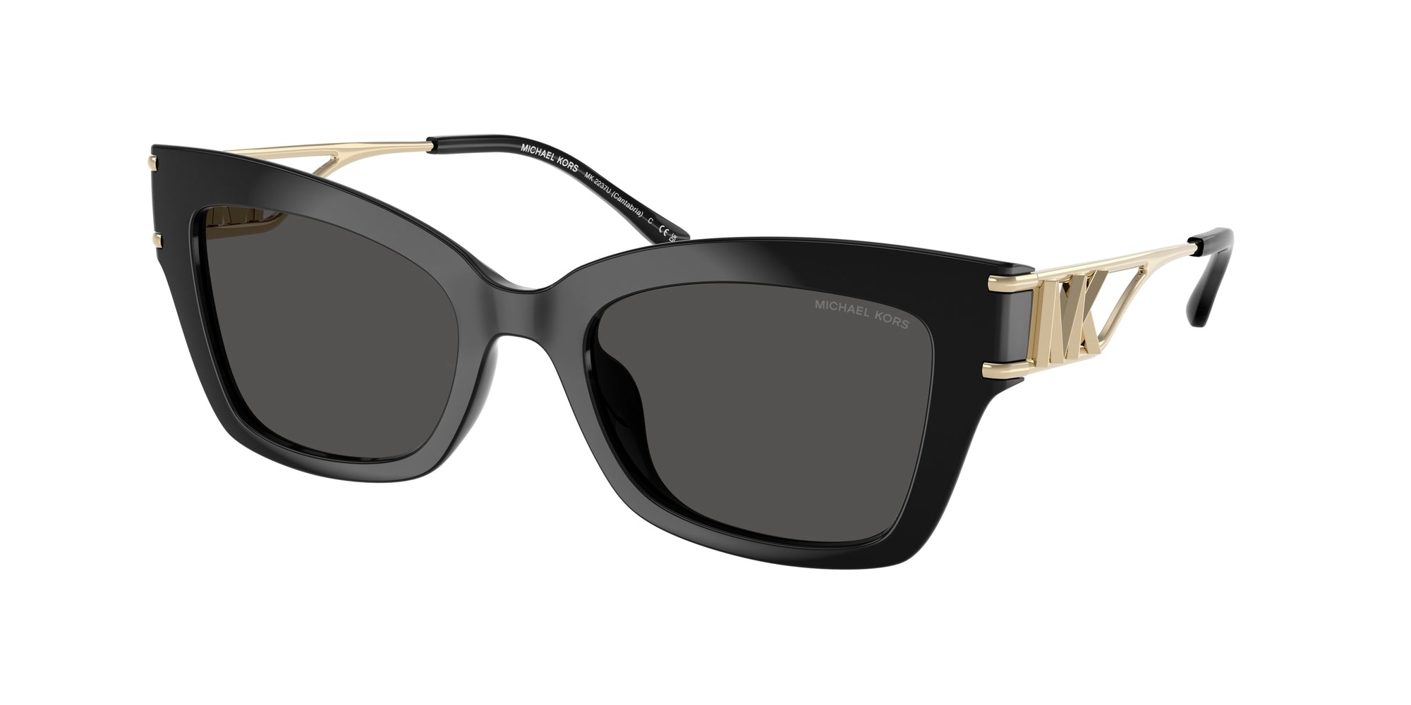 Michael Kors Alicante MK2236U 300587 Black Sunglasses for Woman