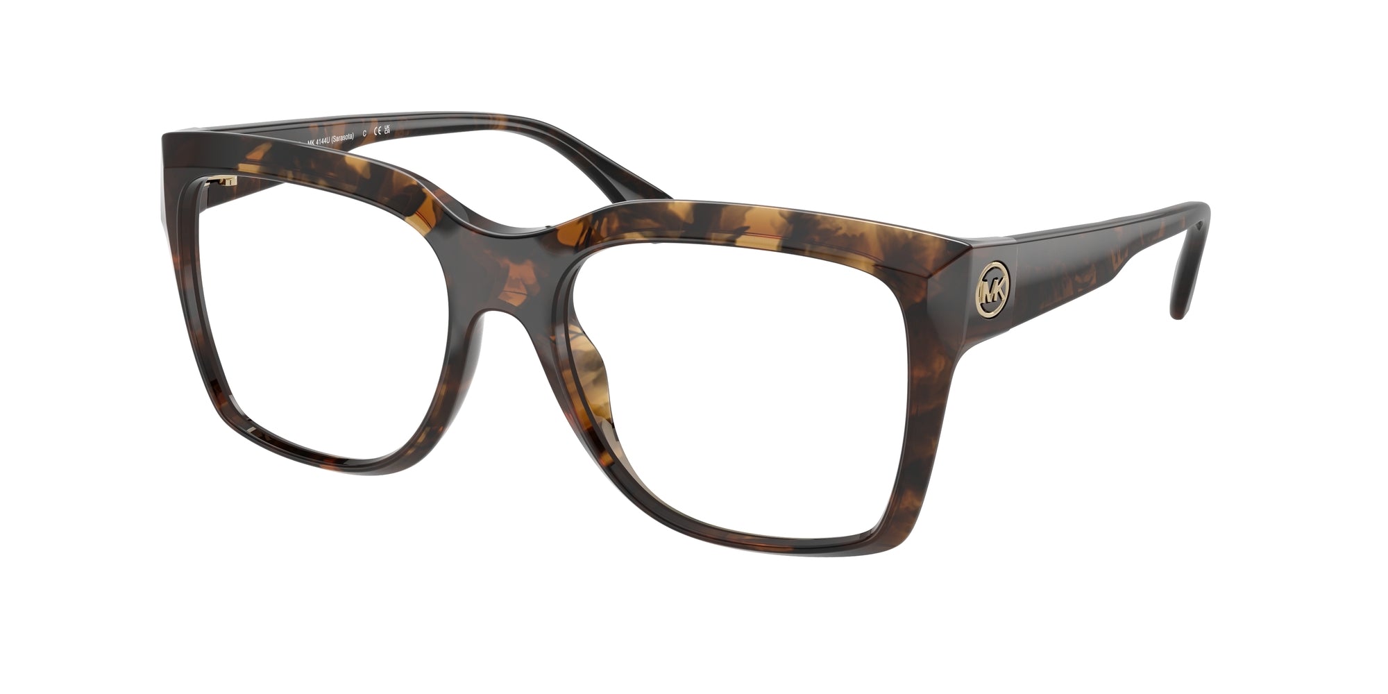 Michael Kors Sarasota MK4144U 3005 Black Eyeglasses for Woman