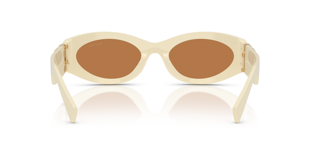 Miu Miu MU 11WS 21D90Q Milk Sunglasses for Woman - LookerOnline
