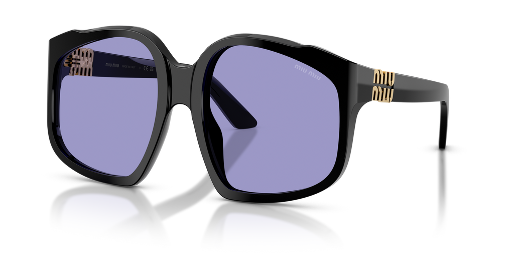 Miu Miu MU A07S 16K01O Black Sunglasses for Woman – LookerOnline