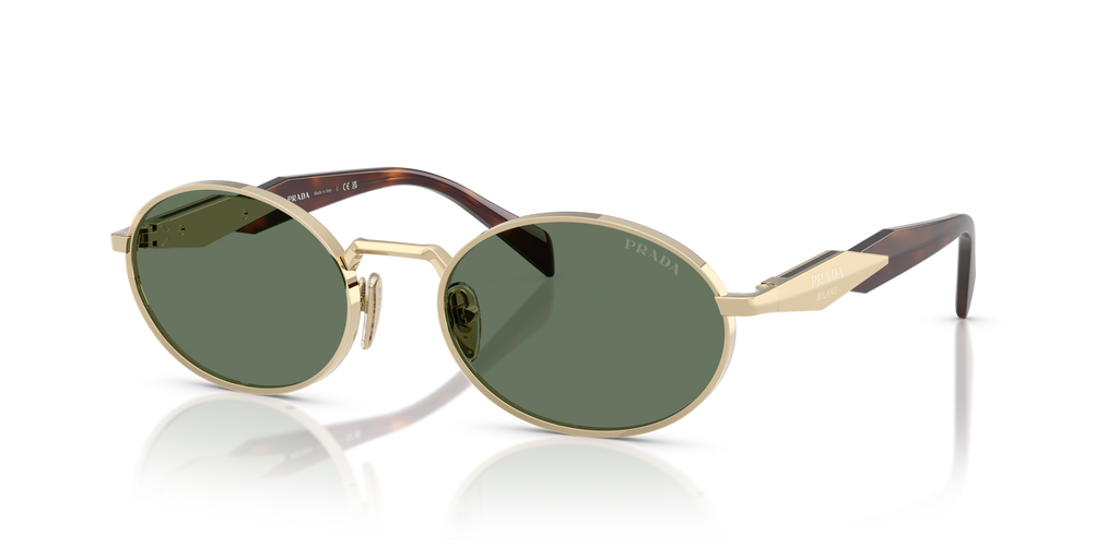 Prada PR 65ZS ZVN70L Sunglasses Pale Gold for Woman - LookerOnline Prada PR 65ZS ZVN70L Sunglasses Pale Gold for Woman - LookerOnline