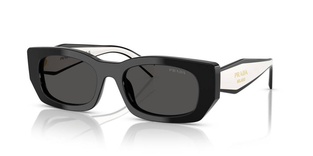 Prada Sunglasses Black/Rose Spring \'08 Prada PR 08YS Sunglasses | LensCrafters main image 4