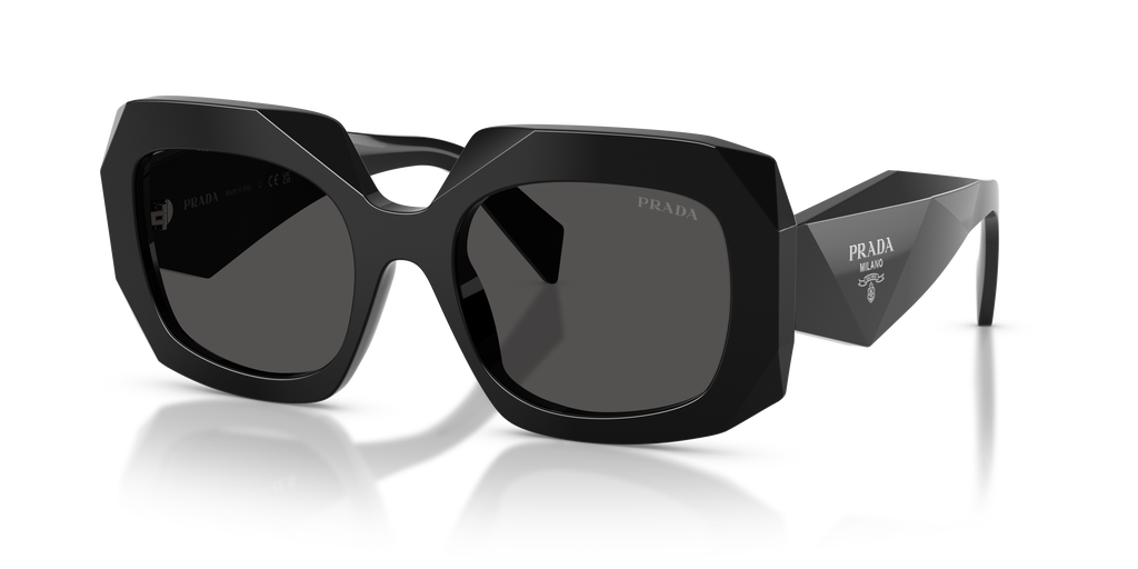 Prada PR B23S 16K08Z Sunglasses Black for Woman - LookerOnline