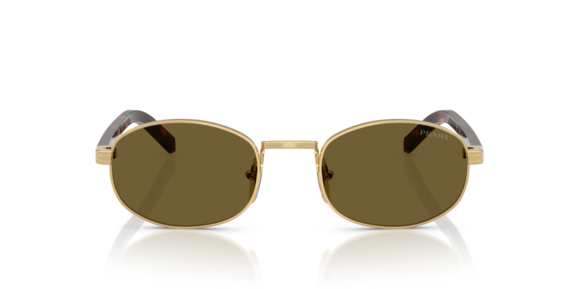 Prada PR B53S 5AK09Z Sunglasses Gold for Woman – LookerOnline Prada PR B53S 5AK09Z Sunglasses Gold for Woman – LookerOnline