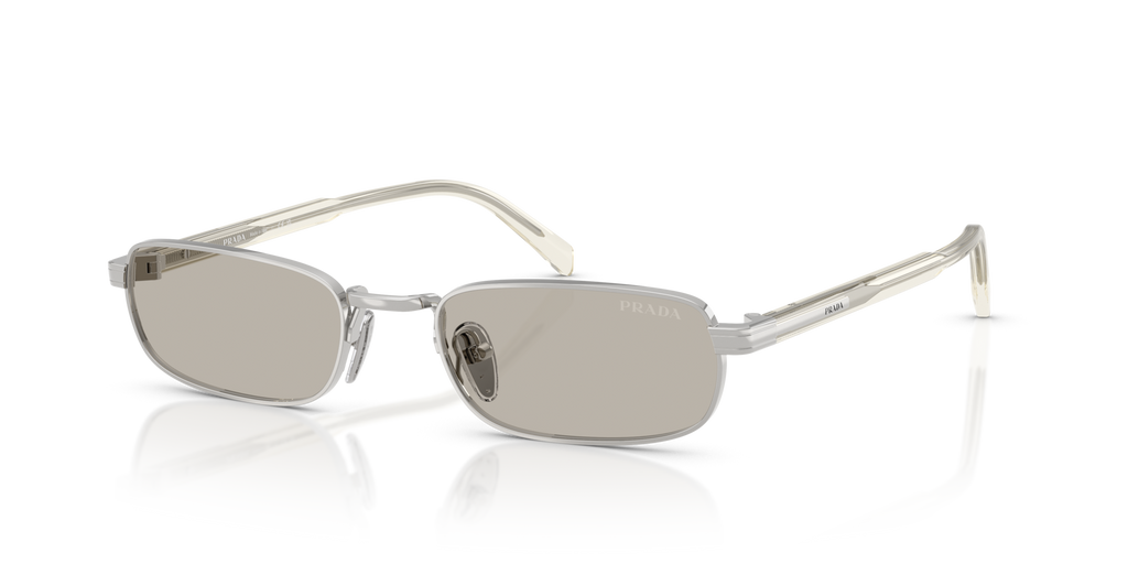 Prada PR B54S 1BC30P Sunglasses Silver for Man - LookerOnline