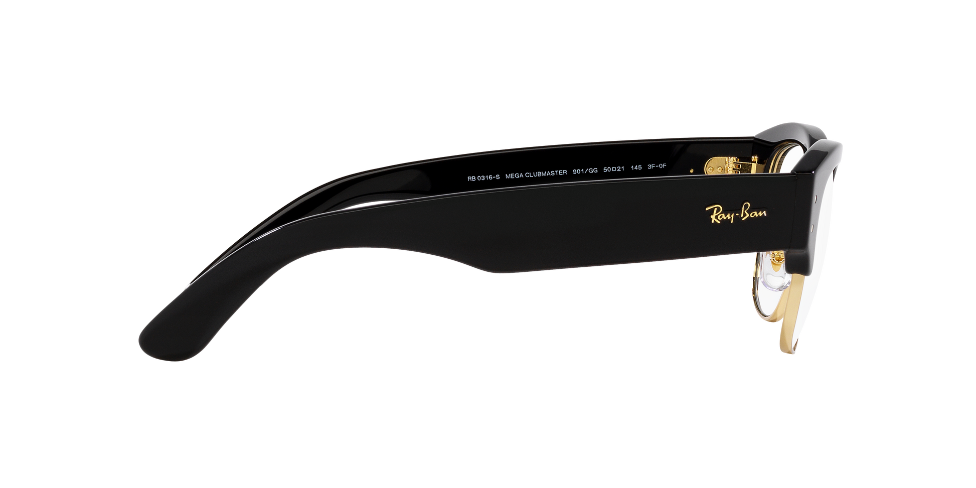 Ray-Ban RB0316S MEGA CLUBMASTER 901/GG