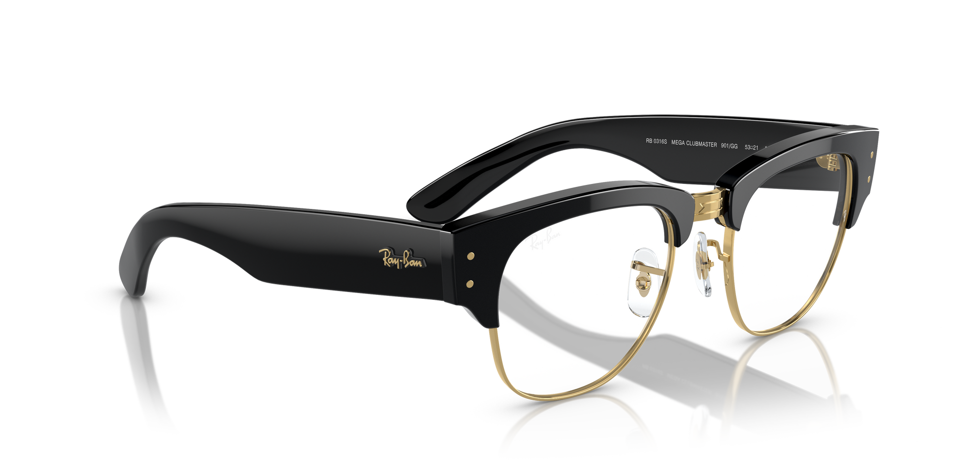 Ray-Ban RB0316S MEGA CLUBMASTER 901/GG