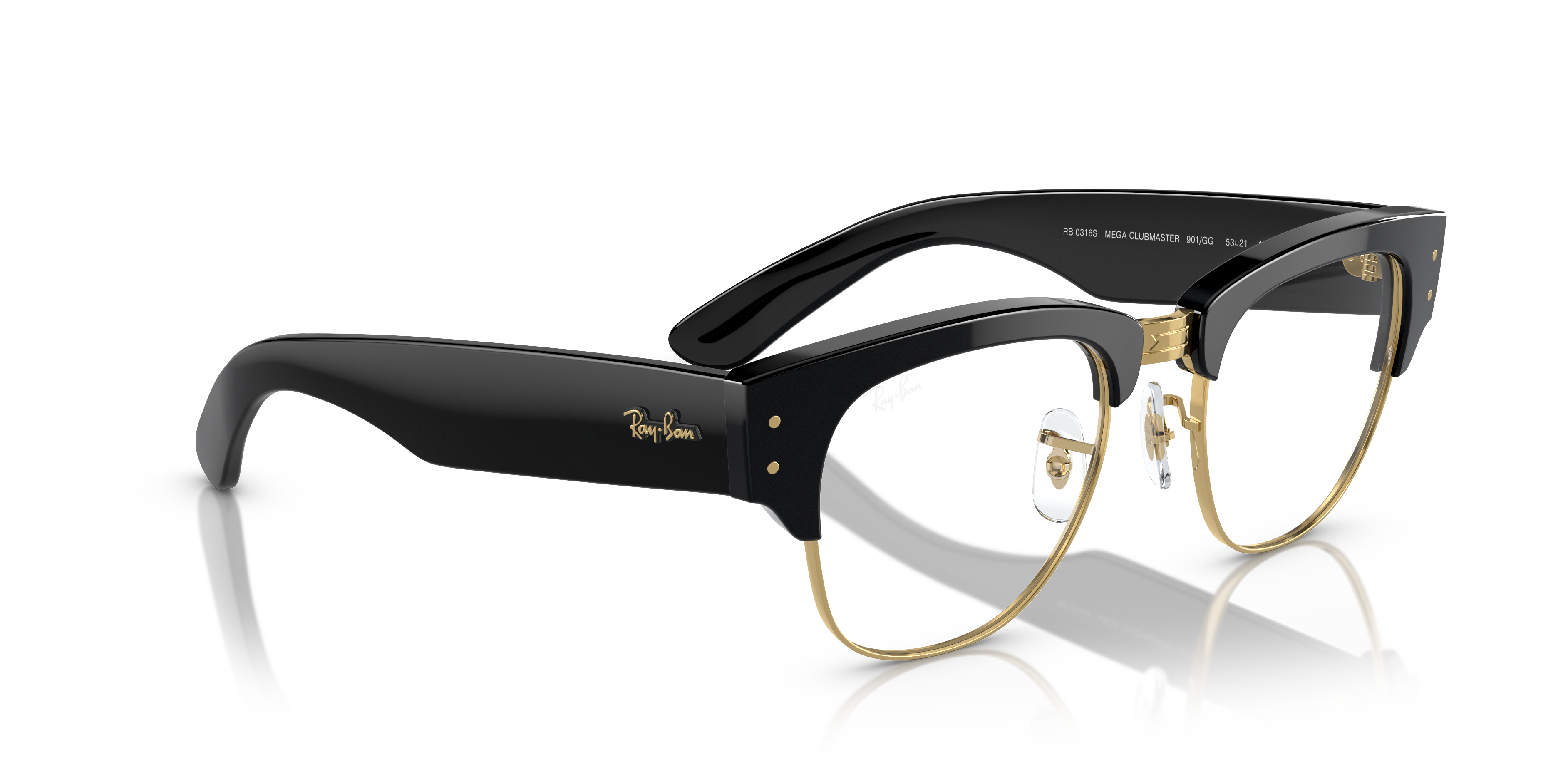Ray-Ban RB0316S MEGA CLUBMASTER 901/GG