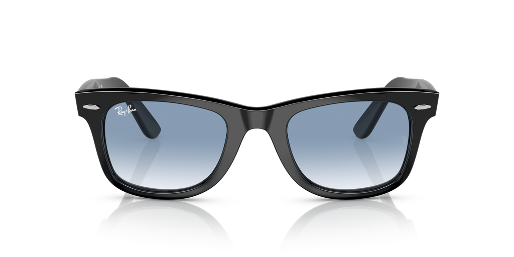 Ray-Ban Wayfarer RB2140F 901/3F Black Sunglasses for Men and Women