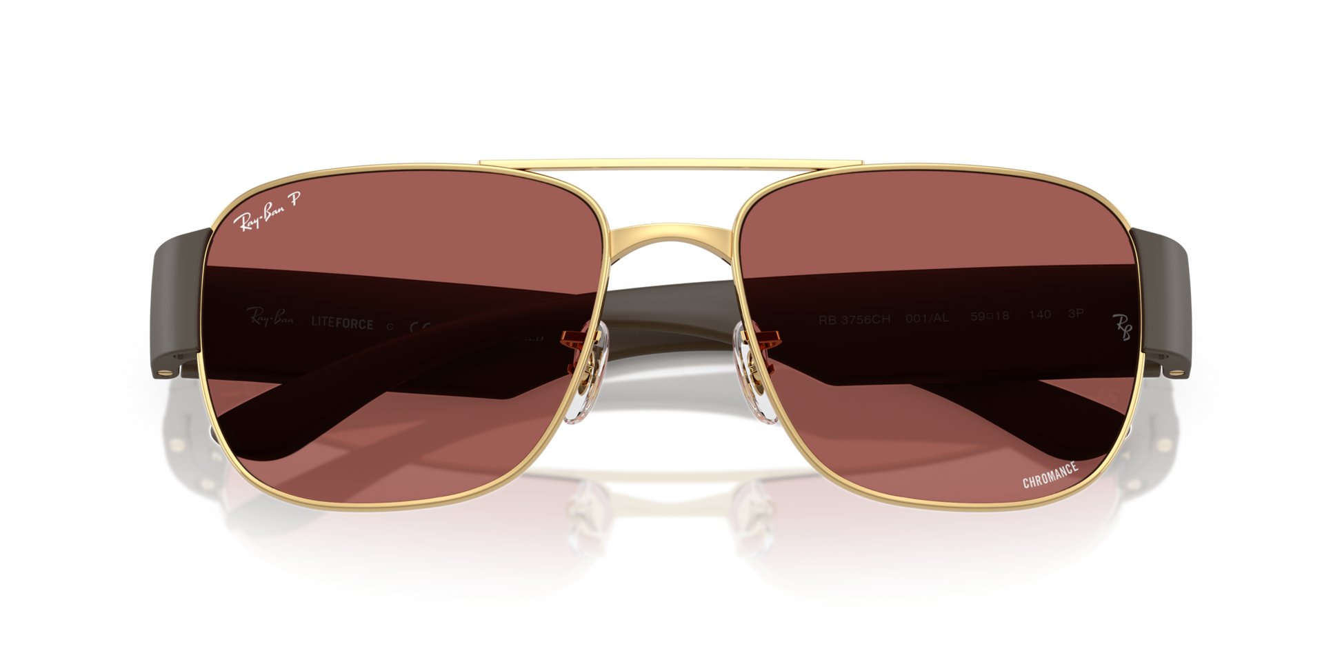 Ray-Ban RB3756CH 001/AL 56