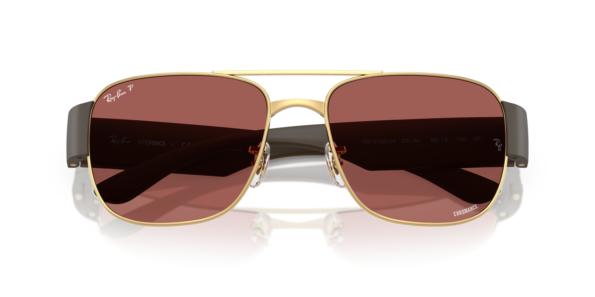 Ray-Ban RB3756CH 001/AL 56