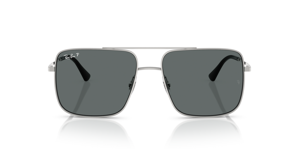 Ray-Ban Ari RB3758 003/81 Silver Sunglasses for Men and Women