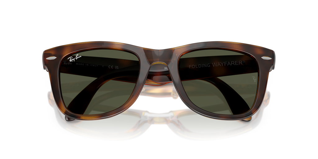 Ray-Ban Folding Wayfarer RB4105 710/31 Havana Sunglasses for Man