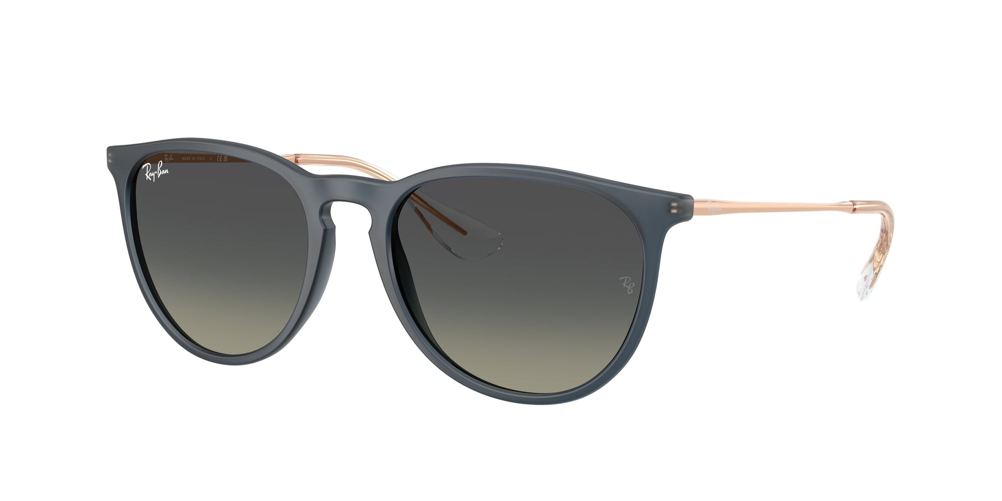 Ray-Ban Erika RB4171 681311 Rubber Blue Sunglasses for Woman