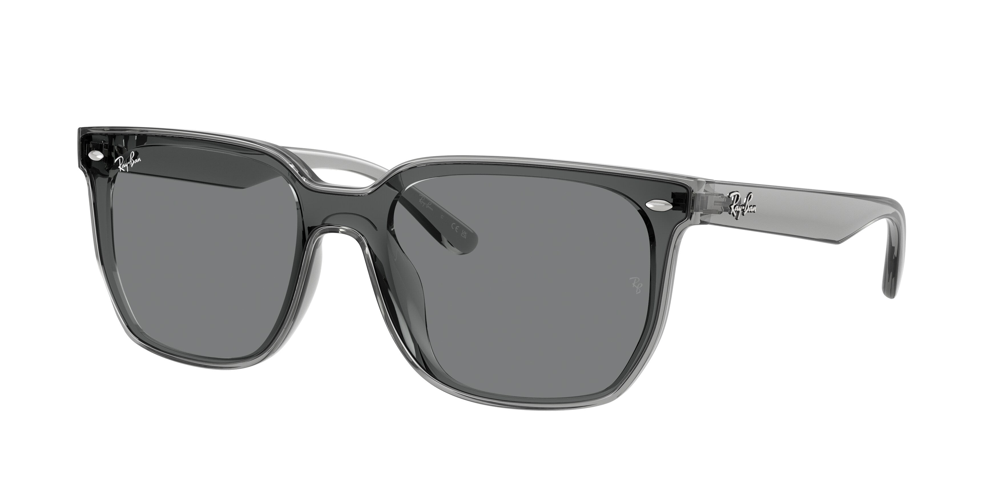 Ray-Ban RB4458D 645087 Transparent Grey Sunglasses for Men and