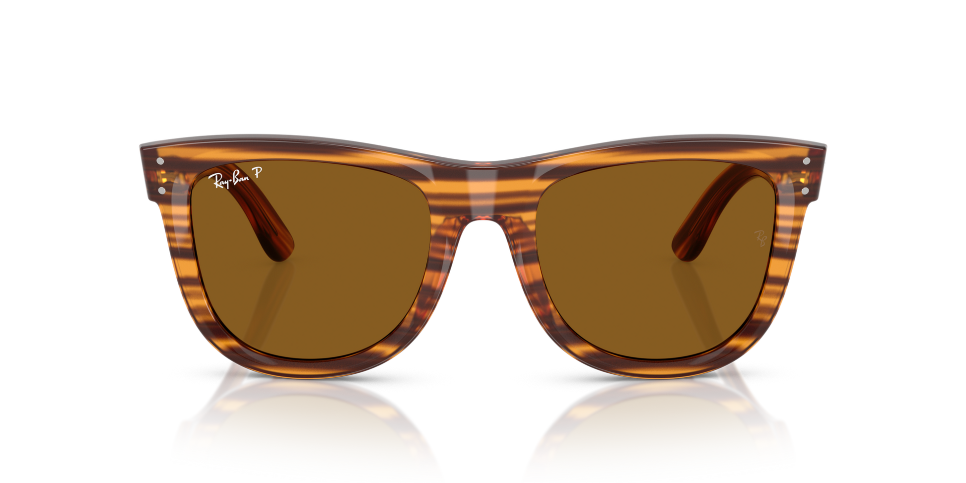 Ray-Ban Wayfarer Reverse RBR0502S 679183 Striped Havana Sunglasses Ray-Ban Wayfarer Reverse RBR0502S 679183 Striped Havana Sunglasses