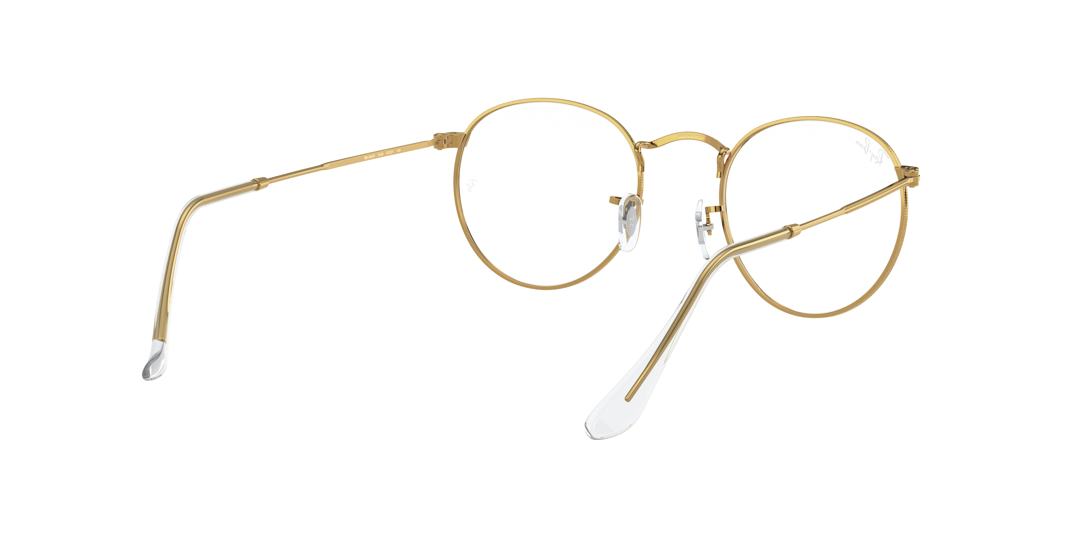 Ray-Ban RX3447V ROUND METAL 3105