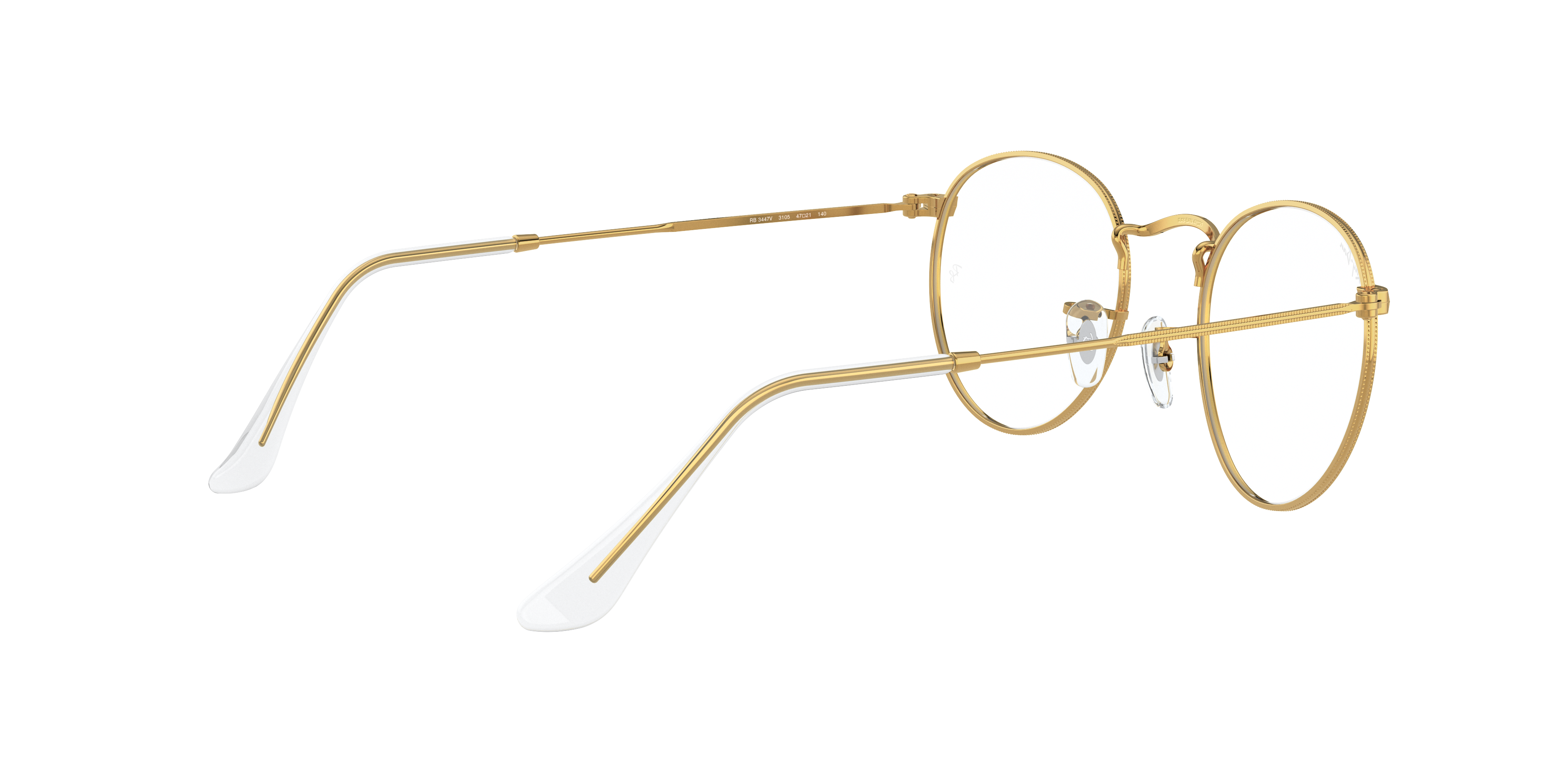 Ray-Ban RX3447V ROUND METAL 3105
